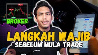 Belajar Forex Siri 4  Cara Nak Register Account Trading Pertama Korang [upl. by Enihpad]