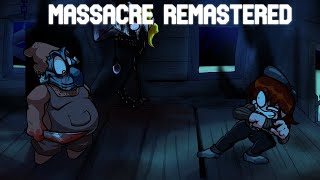 Playable Massacre Remastered  Mistful Crimson Morning V2  FNF MODS [upl. by Ihcas341]