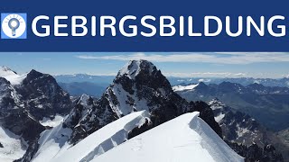 Gebirgsbildung amp Plattengrenzen einfach erklärt  Wie entstehen Gebirge [upl. by Losse]