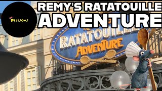 Remys Ratatouille Adventure FULL ride  Walt Disney World  EPCOT [upl. by Newol652]