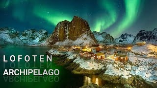 Lofoten Island Norway 4K Winter View from Drone Go Pro Hero 7 and Nikon D5300 [upl. by Socher]