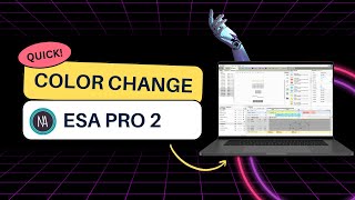 Quick Scene Color Change in ESA Pro 2  Nicolaudie DMX Software amp Controller [upl. by Eniagrom]