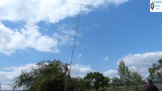 Clubstation DL0HG im DARC VHF UHF MikrowellenWettbewerb Mai 2014 [upl. by Hgielram]