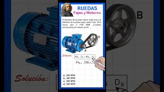 REVOLUCIONES POR MINUTO maths matematicas fisicos [upl. by Naek89]