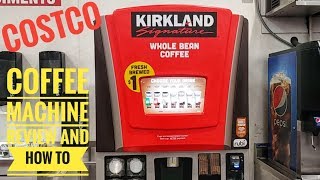 Costco Food Court Coffee Machine  Rubi Micro Cafe Review [upl. by Bea]