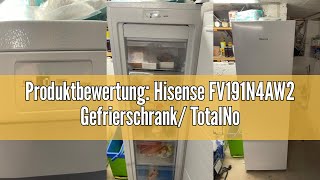 Produktbewertung Hisense FV191N4AW2 Gefrierschrank TotalNoFrost SuperFreeze Türalarm Multiflow [upl. by Auqinaj945]