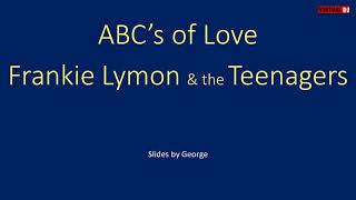 Frankie Lymon and the Teenagers The ABCs of Love karaoke [upl. by Purdum]