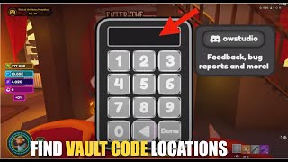 HALLOWEEN TYCOON MAP FORTNITE CREATIVE  FIND VAULT CODE LOCATIONS DOOR CODE [upl. by Aranat]