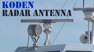 Koden Marine Radar Antenna [upl. by Rew]