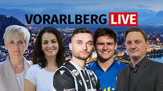 Vorarlberg LIVE mit Daniela Tschallener Lisbeth Bischoff Kristijan Makovec und Tim Wolfgang [upl. by Ettelrac]