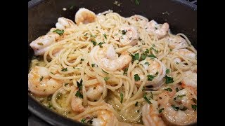 Shrimp Scampi amp Pasta [upl. by Aivartal272]