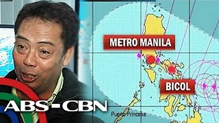 TV Patrol PAGASA talo ang hitech agencies sa Ruby forecasts [upl. by Naeloj216]