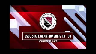 2023 CSBC State Championships [upl. by Salene]