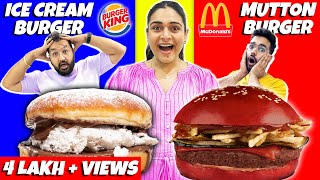 Eating The BEST BURGER For 24 Hours Challenge 🍔🔥 [upl. by Saphra]