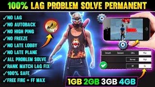 FREE FIRE LAG FIX 1GB 2GB RAM  FREE FIRE LAG PROBLEM SOLVED  HOW TO FIX LAG 2GB 3GB 4GB MOBILE 📲 [upl. by Heigl]