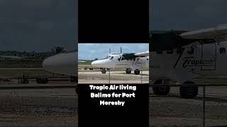 Tropic Air Living Balimo in Western Province for Port Moresby [upl. by Lledniuq]