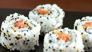 How to Make Inside Out Sushi Rolls [upl. by Butch]