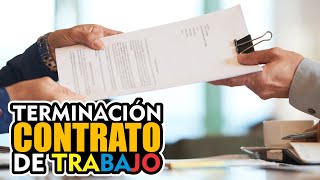 Termino de contrato  Reglas básicas [upl. by Arie]