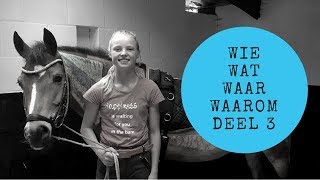 DE ANATOMIE VAN EEN PAARD SPIEREN WIEWATWAARWAAROM JOANNENEIDHOFERHORSES VLOG3 [upl. by Prowel]