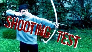 Homemade PVC Pulley Bow Shooting [upl. by Nuahsal]