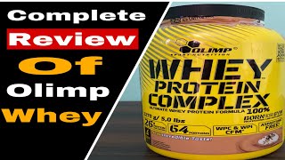 Complete Review of Olimp Sport Nutrition Whey Protein Complex [upl. by Aven]