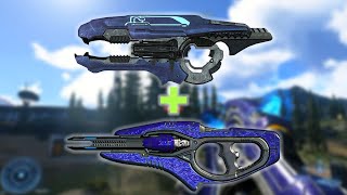 Halo Infinite Pulse Carbine with Halo Reach Plasma Repeater sound comparison [upl. by Franck]