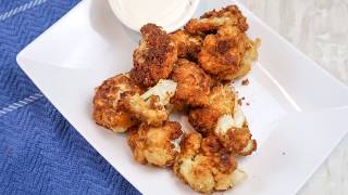 How to prepare and fry Cauliflower Florets or Crispy Cauliflower Bombs [upl. by Ngo]