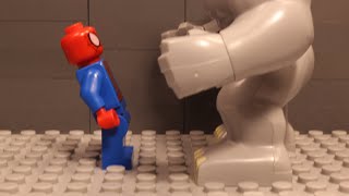 Lego Spider Man vs The Rhino [upl. by Ennaxxor322]