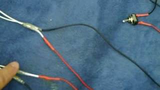 vtx 1300 wally world driving light wiring harness [upl. by Eceirtal]