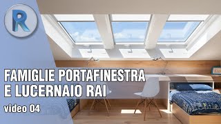 REVIT RAI  famiglie di PORTAFINESTRA e LUCERNAIO con verifica automatica RAI nellABACO [upl. by Oriaj]