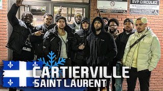 GabMorrison  Au Quartier avec Nawfal à Montréal CartiervilleSaint Laurent [upl. by Yc730]