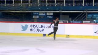 ISU 2014 Jr Grand Prix Zagreb Men Free Skate Daniel SAMOHIN ISR [upl. by Ewen50]