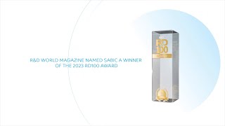 SABIC’s Innovative Solution Wins 2023 RampD 100 Award [upl. by Oileduab]