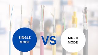 Difference Between Single Mode and Multi Mode Fiber [upl. by Mahmud]