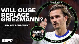 ‘INCREDIBLE’ Antoine Griezmann retires from France 💪 Is Michael Olise his replacement  ESPN FC [upl. by Ahseela]