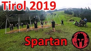 Spartan Race Super  Oberndorf Tirol 2019  ALLE HINDERNISSE [upl. by Adnorehs]