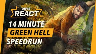 Green Hell Developers React to 14 Minute Speedrun World Record [upl. by Lyndy]