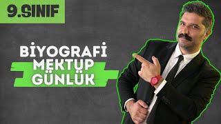 9SINIF  Biyografi Mektup Günlük  PDF [upl. by Ybbob]