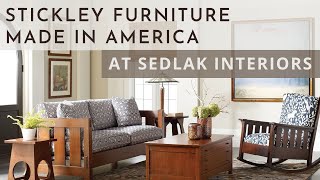 Stickley Furniture  Made in America [upl. by Clarance]