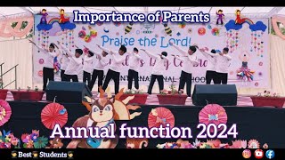 Boys Group Dance 🕺💃 by BestStudents 👨‍🎓Annual function 2024 St Ezra International School dance [upl. by Nahor778]