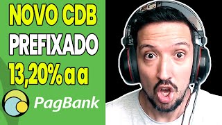 NOVO CDB PREFIXADO PAGBANK 1320 AO ANO [upl. by Inahpets]