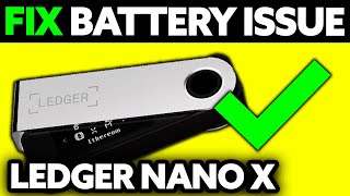 Ledger Nano X battery cannot charge and review [upl. by Auoy]