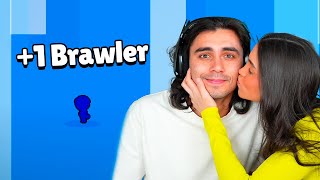 A CADA BRAWLER UM BEIJO Brawl Stars [upl. by Arodoet]