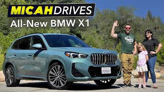 2023 BMW X1  Small Luxury SUV Review [upl. by Attlee26]