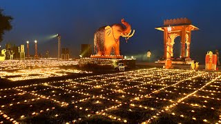 Delhi Deepotsav 2024 Vasudev Ghat [upl. by Chadbourne]