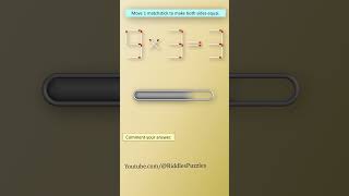 Matchstick Puzzles 490 [upl. by Nissa]