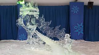 Winterlude ICE SCULPTURE Ottawa Canada [upl. by Regina78]