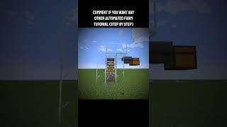 Easy kelp farm minecraft shorts [upl. by Aggappora]