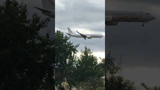 Jet2 lands Birmingham Airport planeloversplanespottertravelenthusiastjet2boeing737youtuberuk [upl. by Nemzzaj]