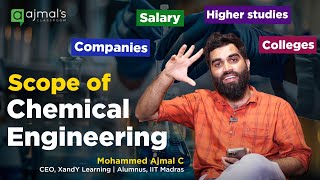 Scope of Chemical Engineering  Jobs Salary opportunity college [upl. by Telracs]